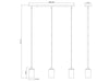 Pendant Z-Lite 742MP-3LG Luxe Gold Thayer 3 Light Pendant Z-Lite