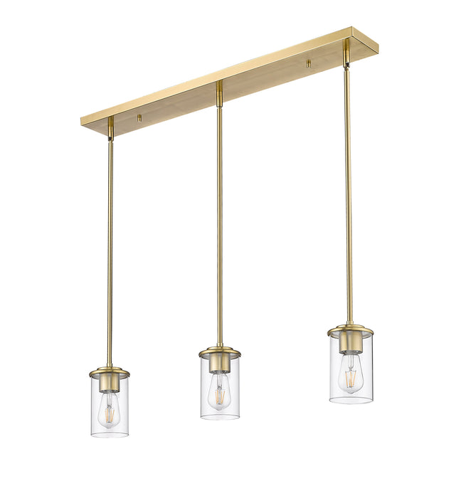 Pendant Z-Lite 742MP-3LG Luxe Gold Thayer 3 Light Pendant Z-Lite