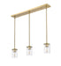 Pendant Z-Lite 742MP-3LG Luxe Gold Thayer 3 Light Pendant Z-Lite