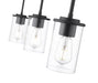 Pendant Z-Lite 742MP-3MB Matte Black Thayer 3 Light Pendant Z-Lite