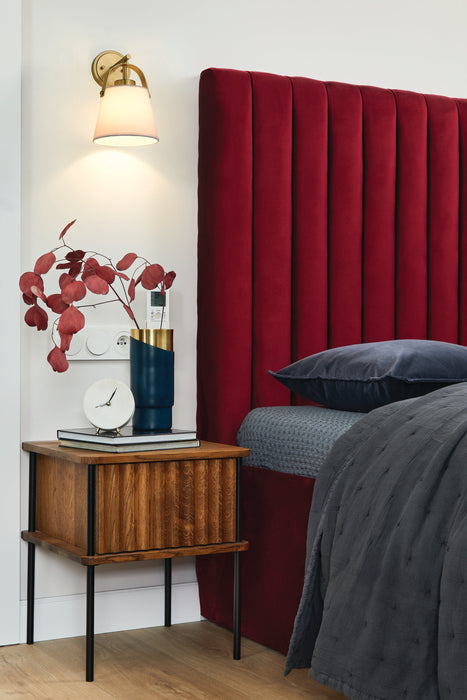 Wall Sconce Z-Lite 743-1S-HBR Heritage Brass Z-Studio 1 Light Wall Sconce Z-Lite