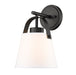 Wall Sconce Z-Lite 743-1S-MB Matte Black Z-Studio 1 Light Wall Sconce Z-Lite