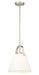 Pendant Z-Lite 743P12-BN Brushed Nickel Z-Studio 1 Light Pendant Z-Lite