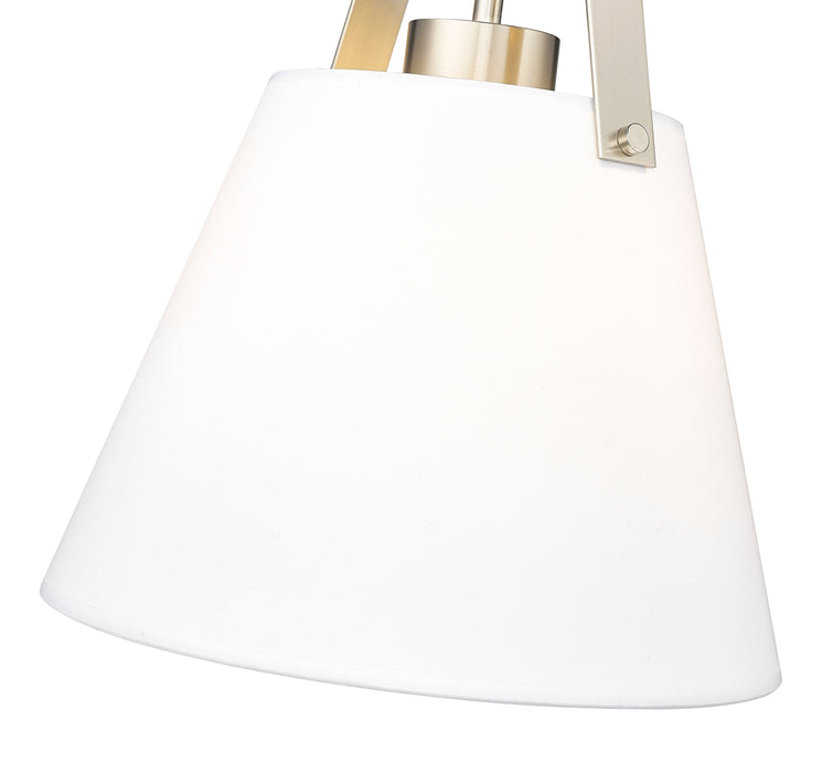 Pendant Z-Lite 743P12-BN Brushed Nickel Z-Studio 1 Light Pendant Z-Lite