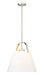 Pendant Z-Lite 743P18-BN Brushed Nickel Z-Studio 1 Light Pendant Z-Lite