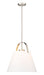Pendant Z-Lite 743P18-BN Brushed Nickel Z-Studio 1 Light Pendant Z-Lite