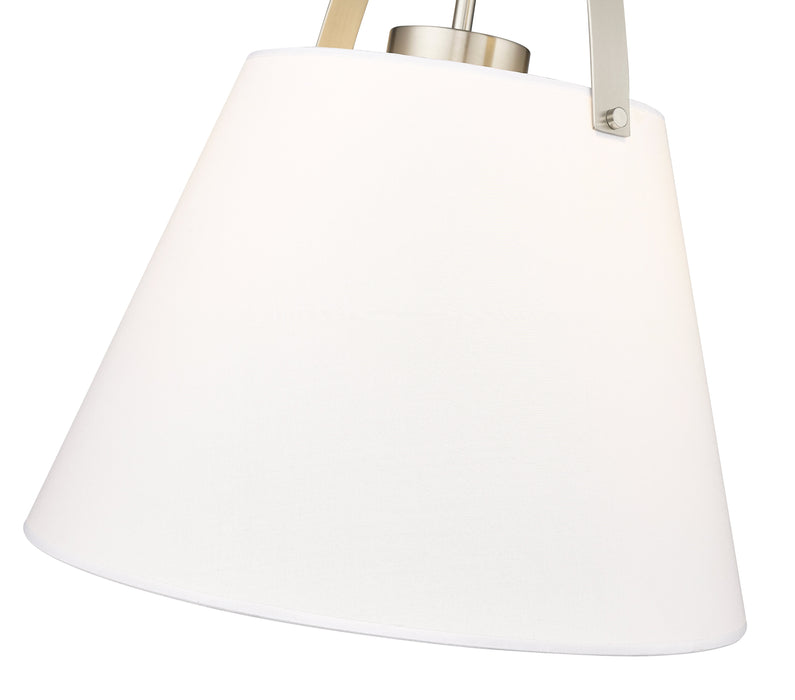 Pendant Z-Lite 743P18-BN Brushed Nickel Z-Studio 1 Light Pendant Z-Lite