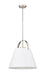Pendant Z-Lite 743P18-BN Brushed Nickel Z-Studio 1 Light Pendant Z-Lite