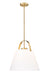 Pendant Z-Lite 743P18-HBR Heritage Brass Z-Studio 1 Light Pendant Z-Lite