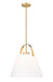 Pendant Z-Lite 743P18-HBR Heritage Brass Z-Studio 1 Light Pendant Z-Lite