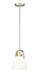 Pendant Z-Lite 743P8-BN Brushed Nickel Z-Studio 1 Light Pendant Z-Lite