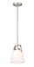 Pendant Z-Lite 743P8-BN Brushed Nickel Z-Studio 1 Light Pendant Z-Lite