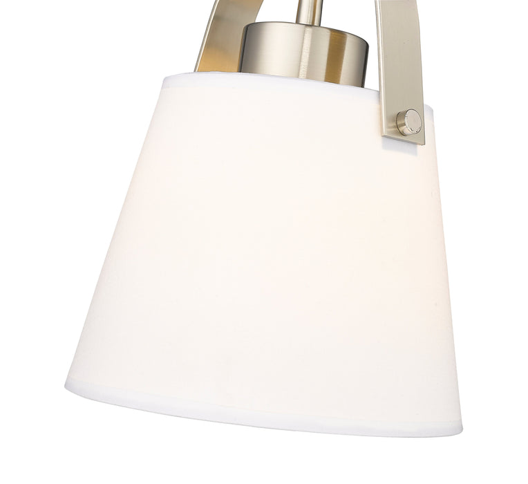 Pendant Z-Lite 743P8-BN Brushed Nickel Z-Studio 1 Light Pendant Z-Lite