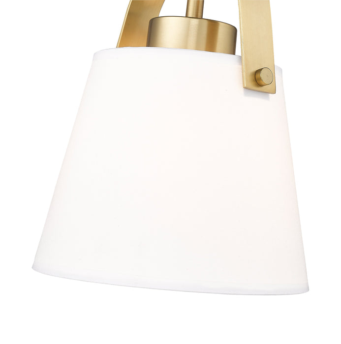 Pendant Z-Lite 743P8-HBR Heritage Brass Z-Studio 1 Light Pendant Z-Lite
