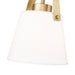 Pendant Z-Lite 743P8-HBR Heritage Brass Z-Studio 1 Light Pendant Z-Lite