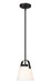 Pendant Z-Lite 743P8-MB Matte Black Z-Studio 1 Light Pendant Z-Lite
