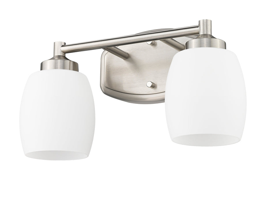 Vanity Z-Lite 745-2V-BN Brushed Nickel Kendrick 2 Light Vanity Z-Lite