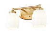 Vanity Z-Lite 745-2V-LG Luxe Gold Kendrick 2 Light Vanity Z-Lite