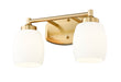 Vanity Z-Lite 745-2V-LG Luxe Gold Kendrick 2 Light Vanity Z-Lite