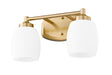 Vanity Z-Lite 745-2V-LG Luxe Gold Kendrick 2 Light Vanity Z-Lite