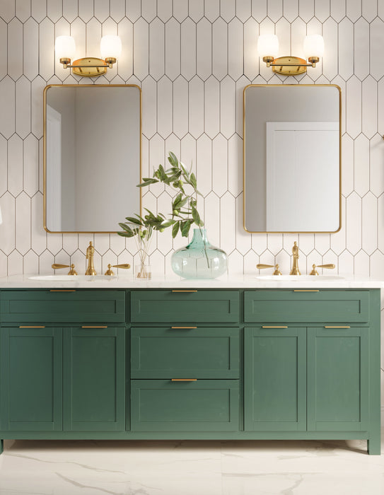 Vanity Z-Lite 745-2V-LG Luxe Gold Kendrick 2 Light Vanity Z-Lite