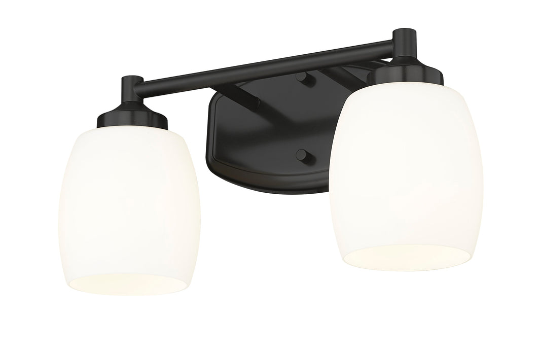 Vanity Z-Lite 745-2V-MB Matte Black Kendrick 2 Light Vanity Z-Lite