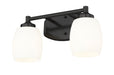 Vanity Z-Lite 745-2V-MB Matte Black Kendrick 2 Light Vanity Z-Lite