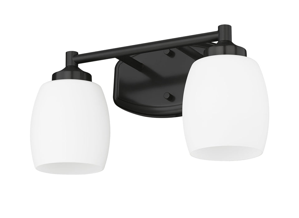 Vanity Z-Lite 745-2V-MB Matte Black Kendrick 2 Light Vanity Z-Lite