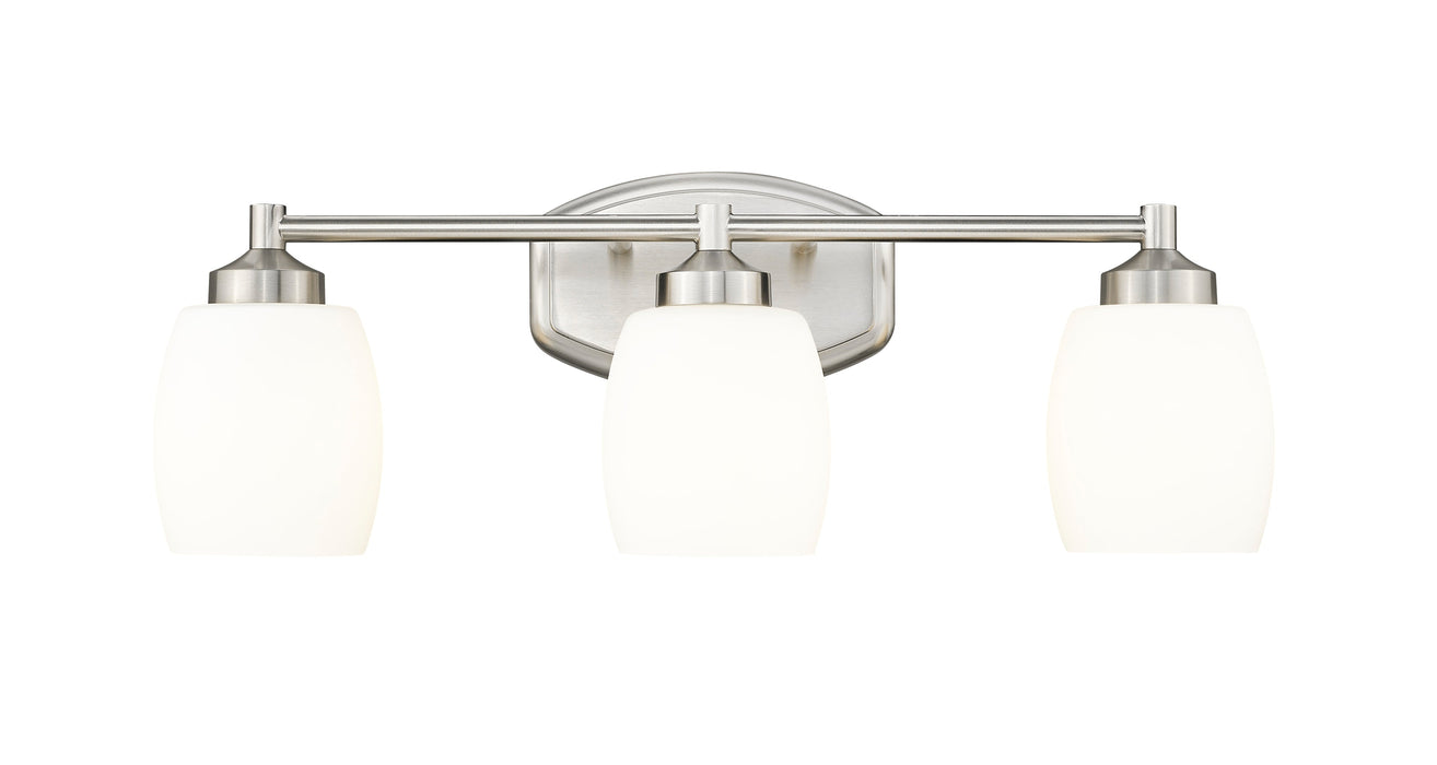 Vanity Z-Lite 745-3V-BN Brushed Nickel Kendrick 3 Light Vanity Z-Lite