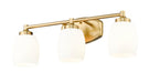 Vanity Z-Lite 745-3V-LG Luxe Gold Kendrick 3 Light Vanity Z-Lite
