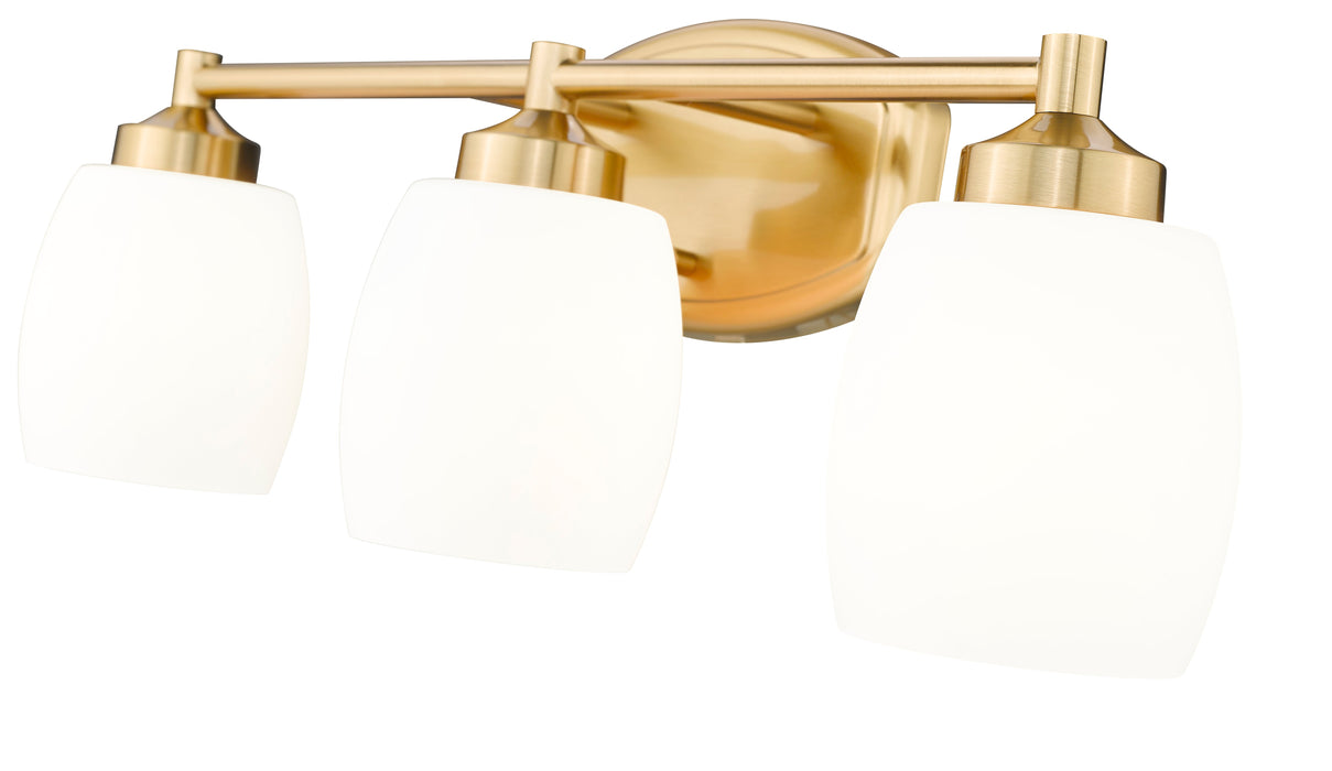 Vanity Z-Lite 745-3V-LG Luxe Gold Kendrick 3 Light Vanity Z-Lite
