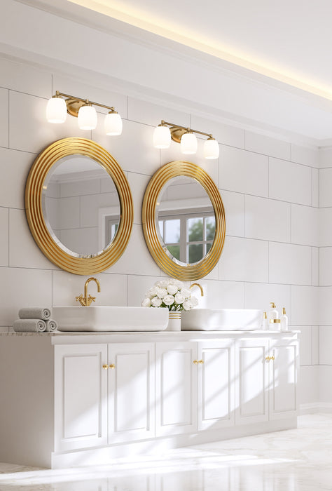Vanity Z-Lite 745-3V-LG Luxe Gold Kendrick 3 Light Vanity Z-Lite