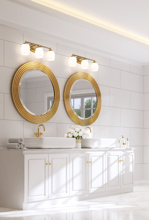 Vanity Z-Lite 745-3V-LG Luxe Gold Kendrick 3 Light Vanity Z-Lite