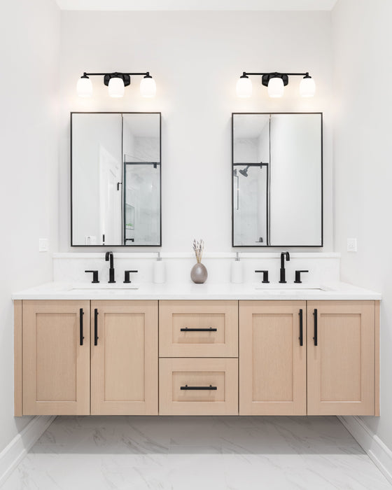 Vanity Z-Lite 745-3V-MB Matte Black Kendrick 3 Light Vanity Z-Lite