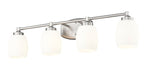 Vanity Z-Lite 745-4V-BN Brushed Nickel Kendrick 4 Light Vanity Z-Lite