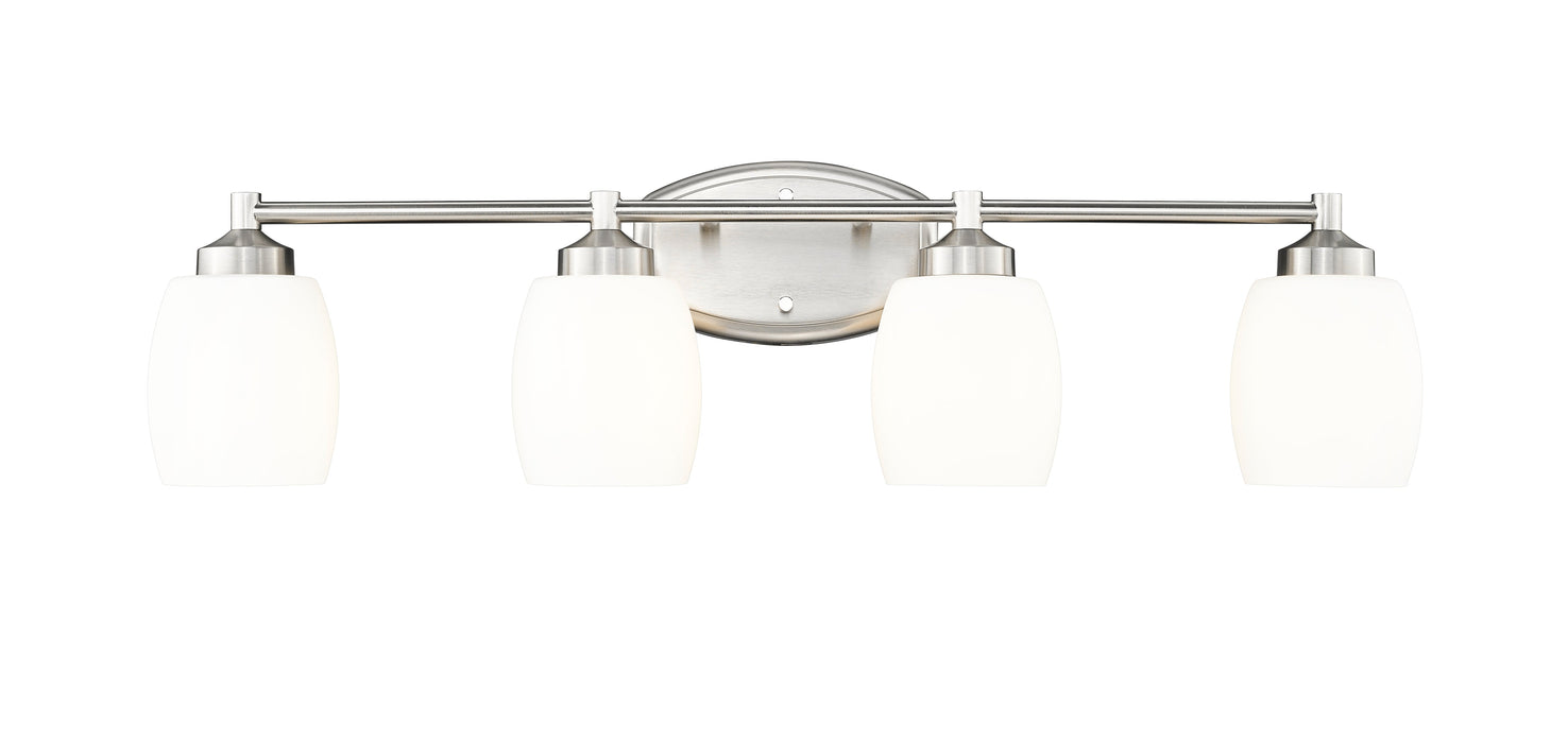 Vanity Z-Lite 745-4V-BN Brushed Nickel Kendrick 4 Light Vanity Z-Lite