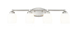 Vanity Z-Lite 745-4V-BN Brushed Nickel Kendrick 4 Light Vanity Z-Lite