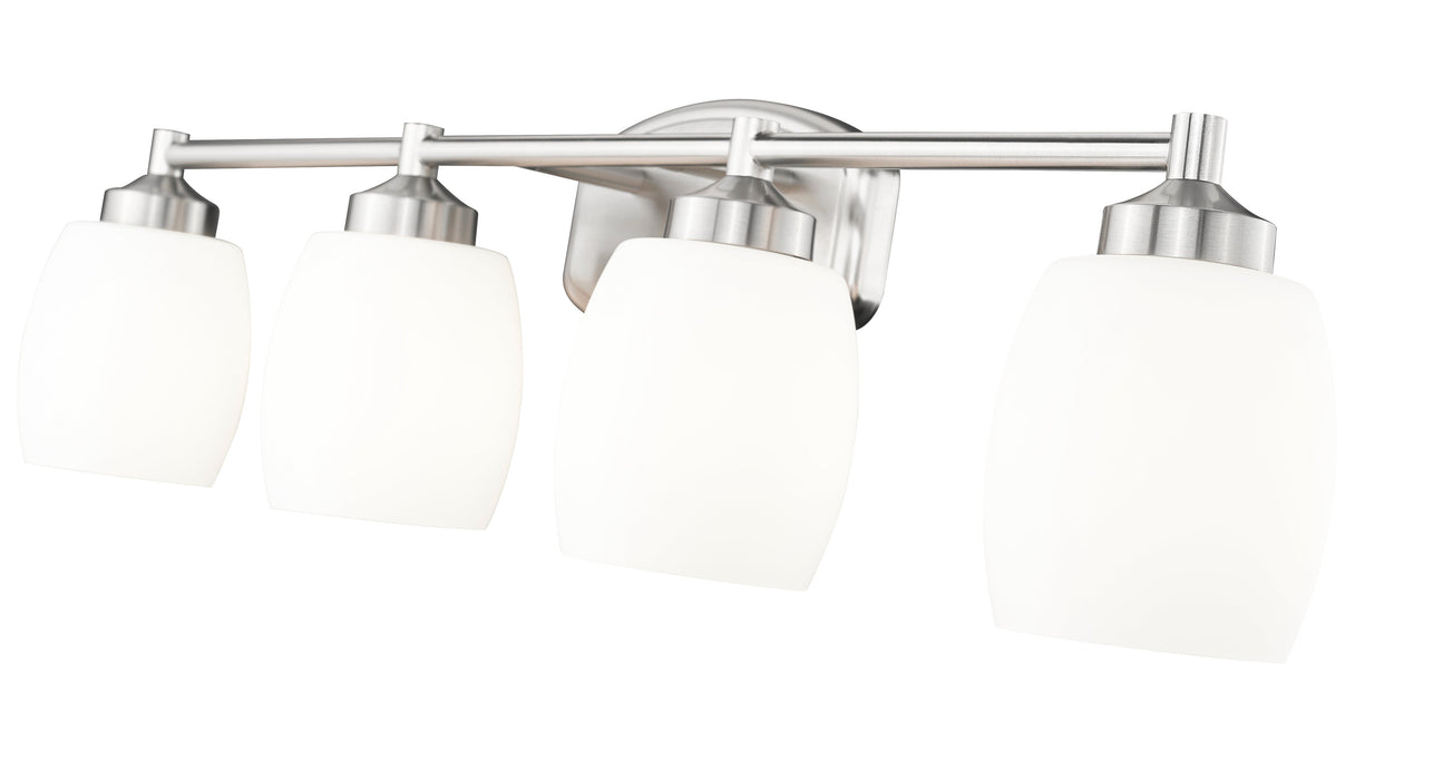 Vanity Z-Lite 745-4V-BN Brushed Nickel Kendrick 4 Light Vanity Z-Lite