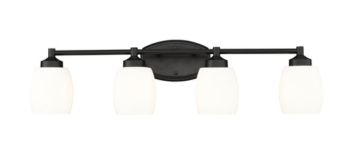 Vanity Z-Lite 745-4V-MB Matte Black Kendrick 4 Light Vanity Z-Lite