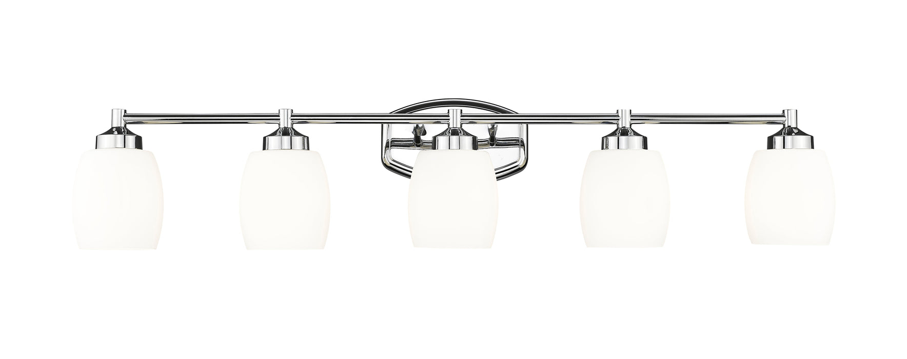 Vanity Z-Lite 745-5V-CH Chrome Kendrick 5 Light Vanity Z-Lite