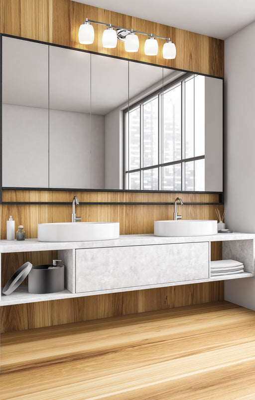 Vanity Z-Lite 745-5V-CH Chrome Kendrick 5 Light Vanity Z-Lite