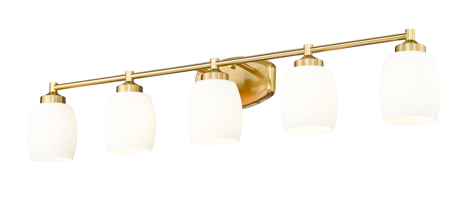 Vanity Z-Lite 745-5V-LG Luxe Gold Kendrick 5 Light Vanity Z-Lite
