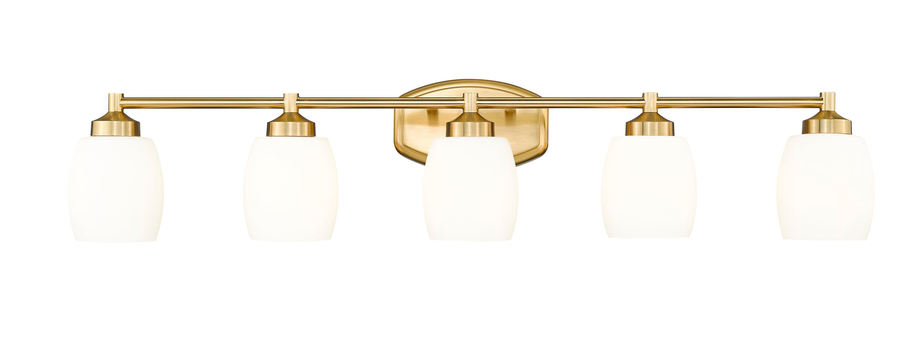 Vanity Z-Lite 745-5V-LG Luxe Gold Kendrick 5 Light Vanity Z-Lite