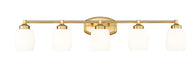 Vanity Z-Lite 745-5V-LG Luxe Gold Kendrick 5 Light Vanity Z-Lite