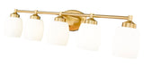 Vanity Z-Lite 745-5V-LG Luxe Gold Kendrick 5 Light Vanity Z-Lite