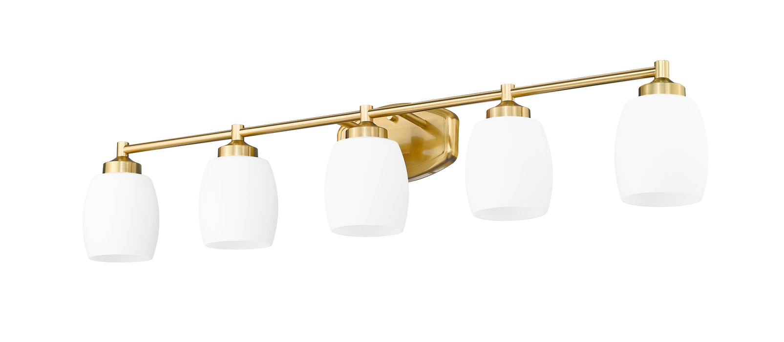 Vanity Z-Lite 745-5V-LG Luxe Gold Kendrick 5 Light Vanity Z-Lite