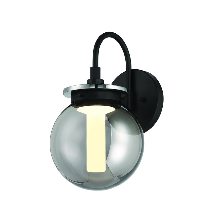 Eurofase 47196-018 Caswell 14" Powder Coat Black LED Outdoor Wall Light