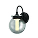 Eurofase 47196-018 Caswell 14" Powder Coat Black LED Outdoor Wall Light