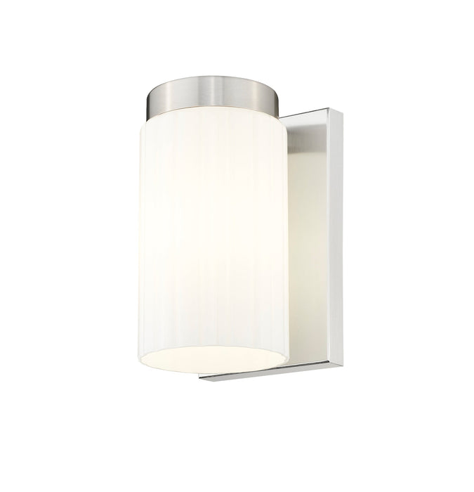 Wall Sconce Z-Lite 746-1S-BN Brushed Nickel Burk 1 Light Wall Sconce Z-Lite