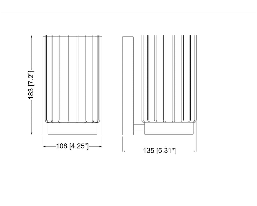 Wall Sconce Z-Lite 746-1S-BN Brushed Nickel Burk 1 Light Wall Sconce Z-Lite